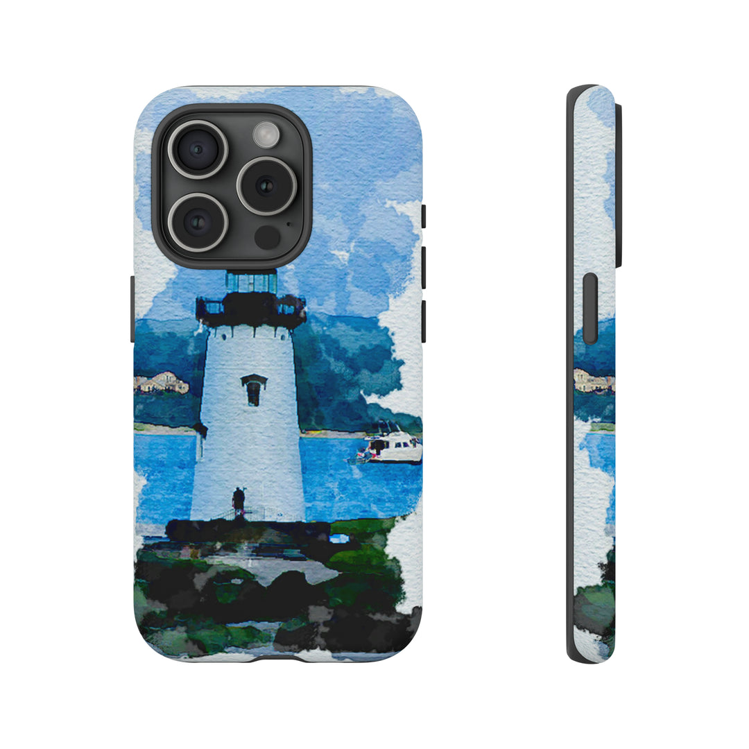Cool Phone Case | Summer Lighthouse, For iPhone 15 Case | iPhone 15 Pro Case, Iphone 14 Case, Iphone 14 Pro Max Case, Protective Iphone Case - Studio40ParkLane