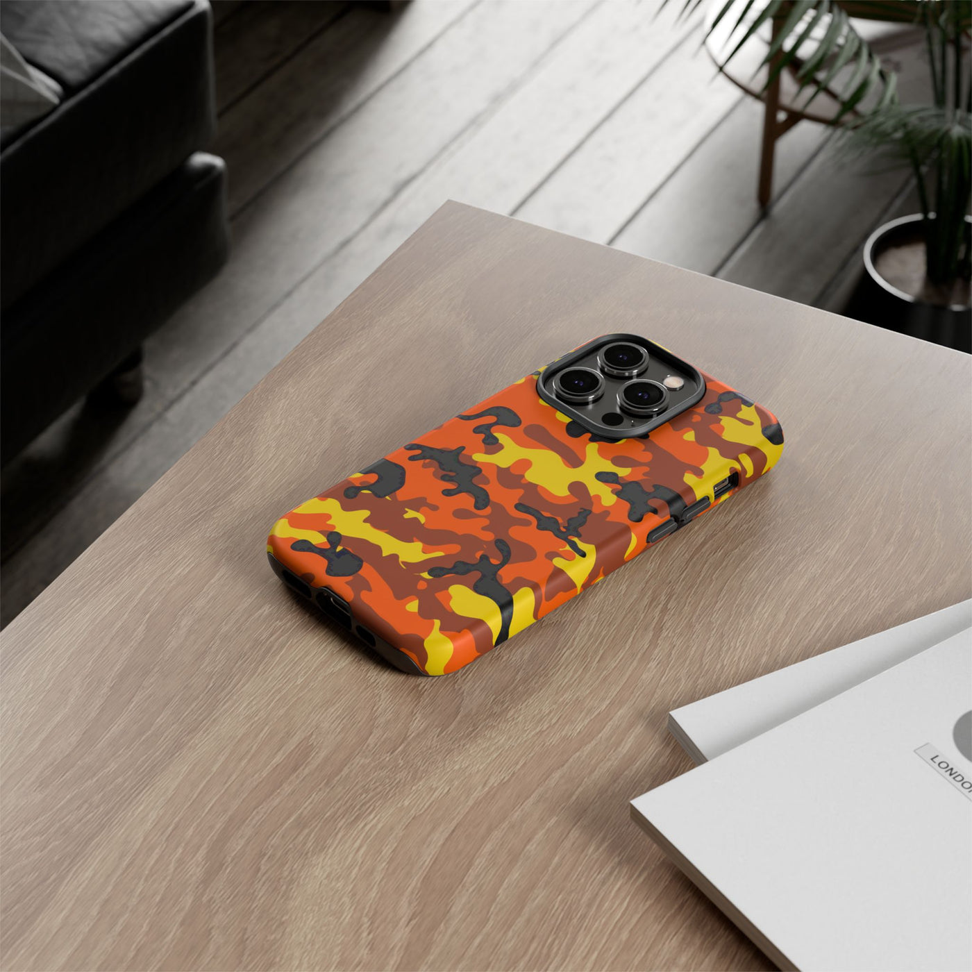 Impact Resistant, Fall camo Camouflage, Cute Phone Cases for Samsung S24, S23, S22, S21, IPhone 15 pro Iphone 14 pro Iphone 13 IPhone 12 Iphone 11