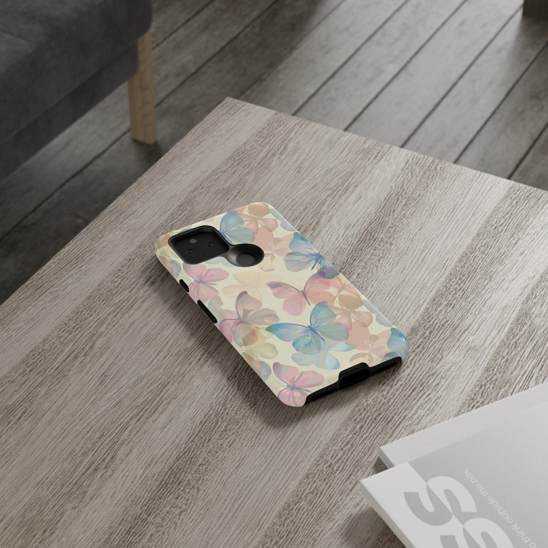 Cute Samsung Case | Cool Iphone Case | Summer Pastel Butterflies, Samsung S24, S23, S22, S21, IPhone 15 Case | Iphone 14 Case, Iphone 13 Case - Studio40ParkLane