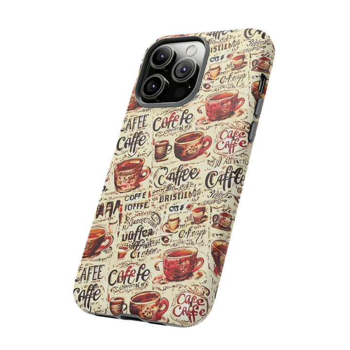 Cute IPhone Case | Paris Coffee Cup, iPhone 15 Case | iPhone 15 Pro Case, Iphone 14 Case, Iphone 14 Pro Max Case, Protective Iphone Case - Studio40ParkLane