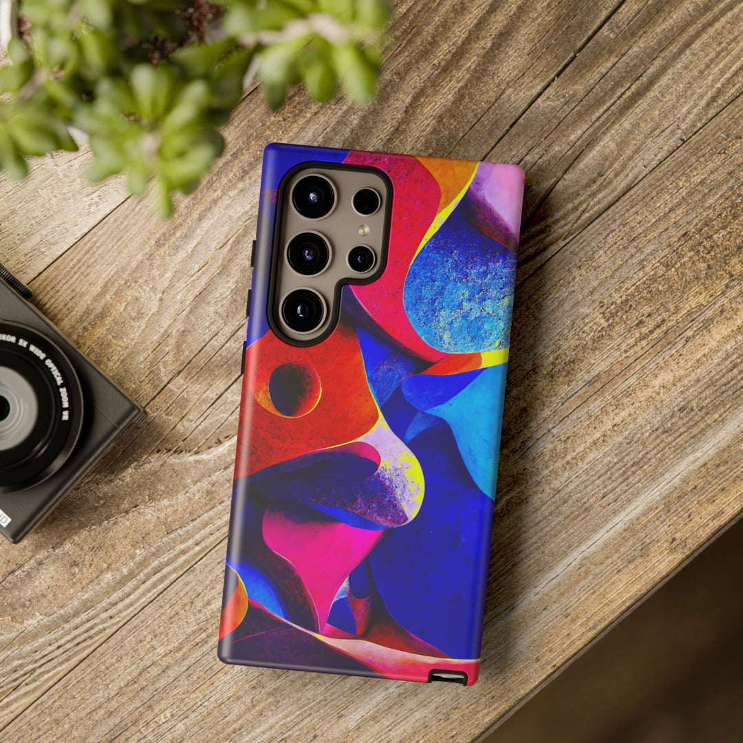 Impact Resistant, Abstract Shapes, Cute Phone Cases for Samsung S24, S23, S22, S21, IPhone 15 pro Iphone 14 pro Iphone 13 IPhone 12 Iphone 11 - Studio40ParkLane