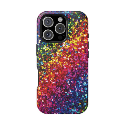 Non Glitter Color Composition Magsafe Cute Phone Case for Iphone Gift for Her,  | iPhone 15 Case | iPhone 15 Pro Max Case, Iphone 14, Iphone 14 Pro Max, Iphone 13, Iphone 16