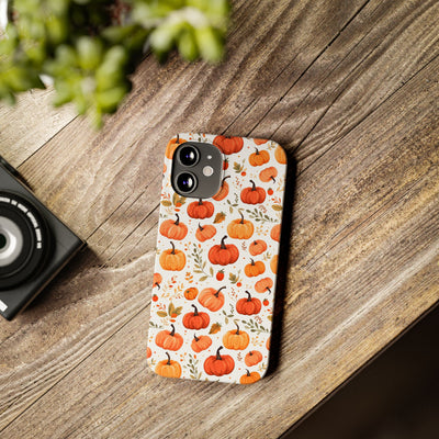 Fall Autumn Pumpkins Gift for Her Cute Phone Cases for Iphone 16 | iPhone 15 Case | iPhone 15 Pro Max Case, Iphone 14, Iphone 14 Pro Max, Iphone 13, Slim