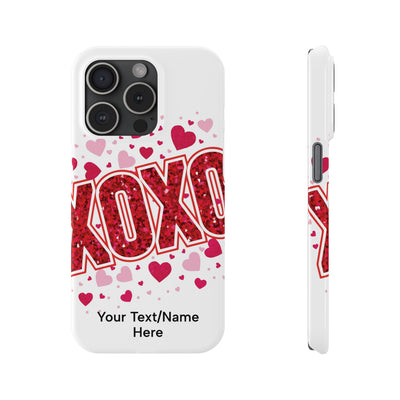 Slim Custom Personalized Valentine Love Gift for Her Cute Phone Cases for Iphone 16 Pro Max | iPhone 15 Case | iPhone 15 Pro Max Case, Iphone 14, 13, 12, 11, 10, 8, 7