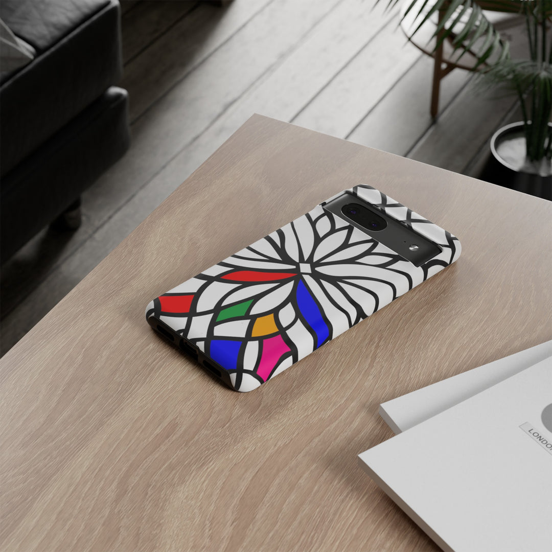Impact Resistant, Colored Mosaic, Cute Phone Cases for Samsung S24, S23, S22, S21, IPhone 15 pro Iphone 14 pro Iphone 13 IPhone 12 Iphone 11 - Studio40ParkLane