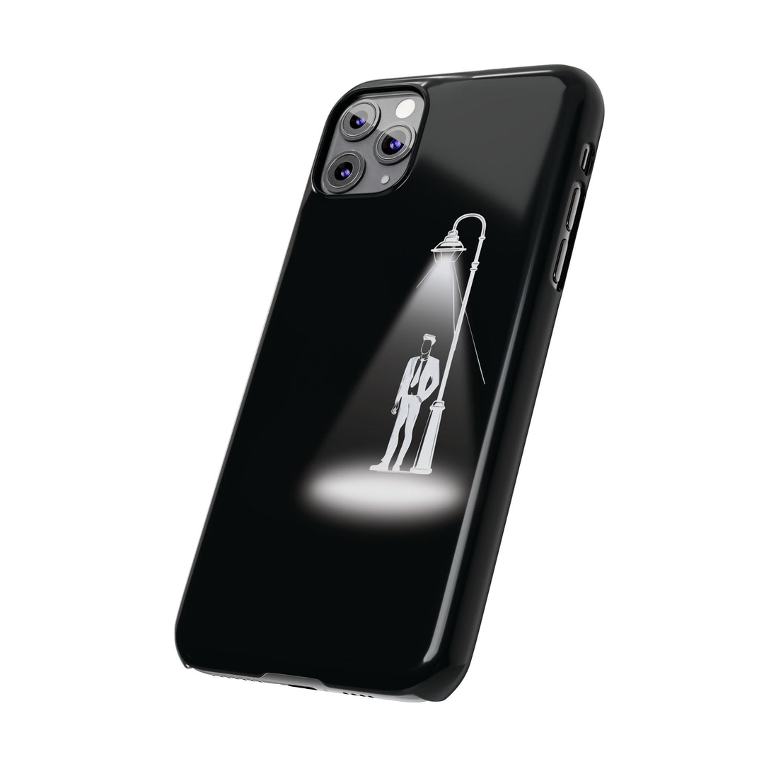 Slim Mystery Man Spotlight Gift for Her Cute Phone Cases for Iphone 16 Pro Max | iPhone 15 Case | iPhone 15 Pro Max Case, Iphone 14, 13, 12, 11, 10, 8, 7 - Studio40ParkLane