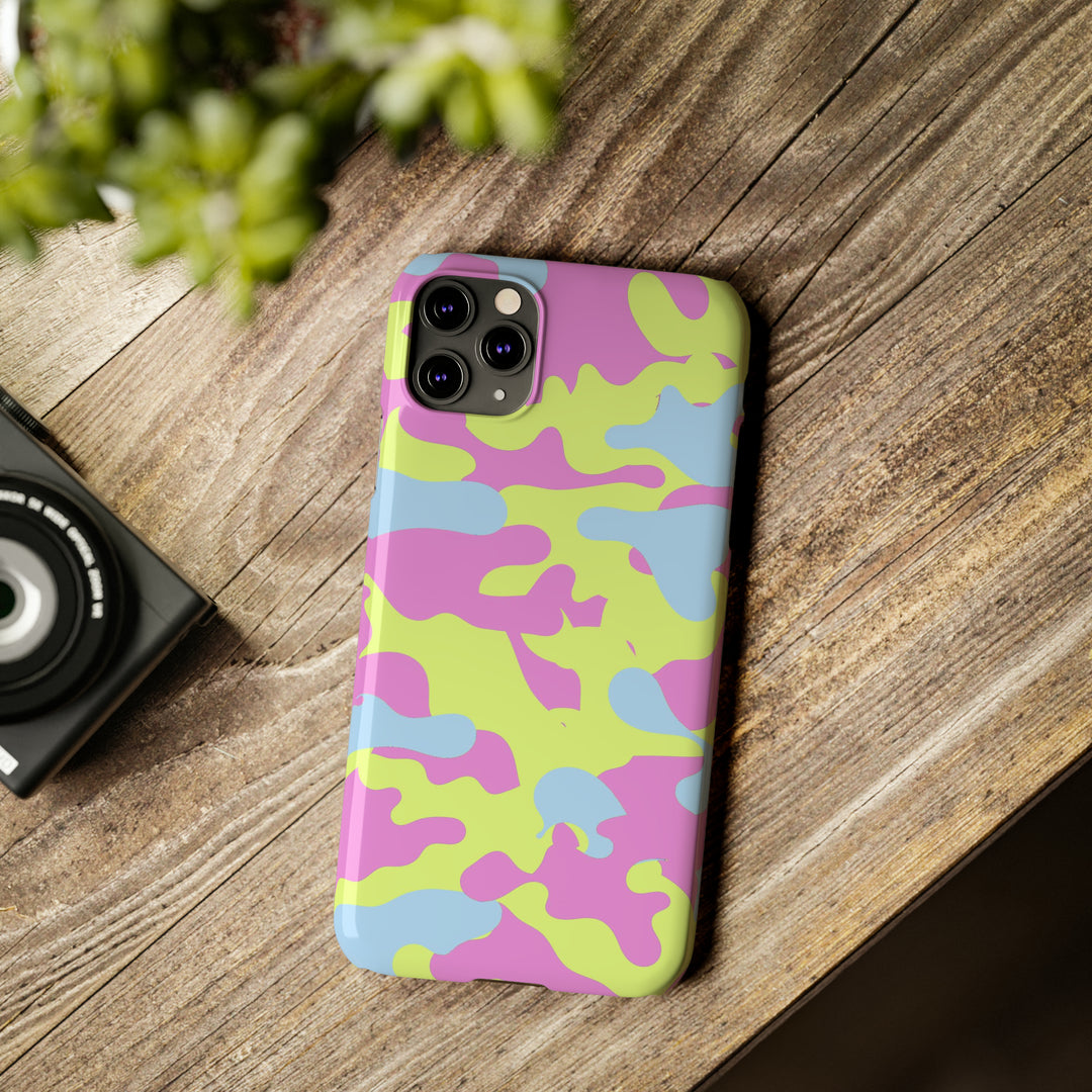 Slim Cute Phone Cases for Iphone - | iPhone 15 Case | iPhone 15 Pro Max Case, Iphone 14 Case, Iphone 14 Pro Max, Iphone 13, Spring Camouflage - Studio40ParkLane