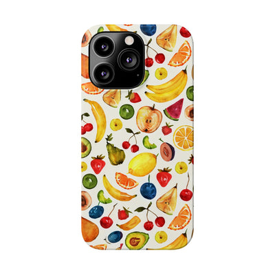 Fruit Mix Display Slim Cute Phone Cases for Iphone  | iPhone 15 Case | iPhone 15 Pro Max Case, Iphone 14, Iphone 14 Pro Max, Iphone 13