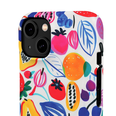 Snap Summer Fruit Gift for Her Cute Phone Cases for Samsung Galaxy S24, S23, S22, S21, S20, Plus, Ultra, Iphone 16, 15, 14, Pro and Max