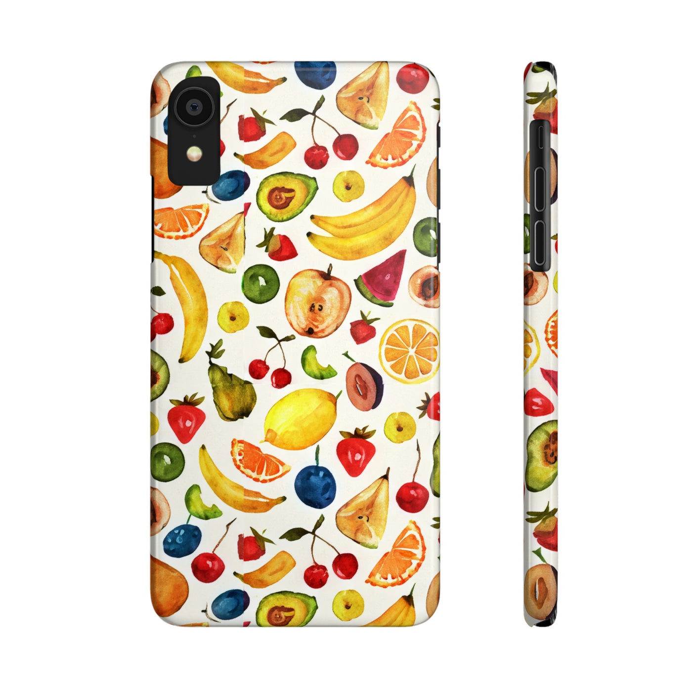 Fruit Mix Display Slim Cute Phone Cases for Iphone  | iPhone 15 Case | iPhone 15 Pro Max Case, Iphone 14, Iphone 14 Pro Max, Iphone 13