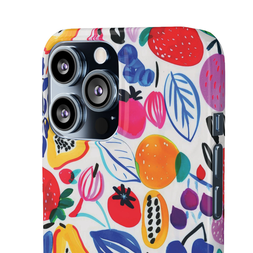 Snap Cute Custom Phone Case, Summer Fruit case for iPhone 18 17 16 15 14 13 12 Pro Max, Samsung S26 S25 S24 S23 Ultra Protective Phone Case - Studio40ParkLane
