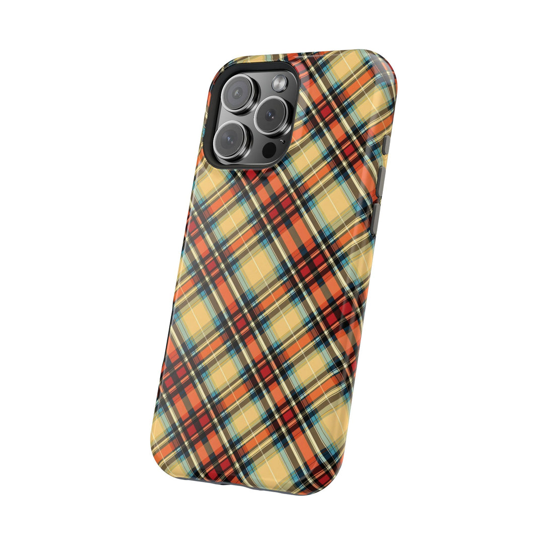 Checkered Plaid Magsafe Gift for Her Cute Phone Case for Iphone, | iPhone 16 | iPhone 15 Pro Max, Iphone 14 Pro Max, 13 12 11 10 9 8 7 - Studio40ParkLane
