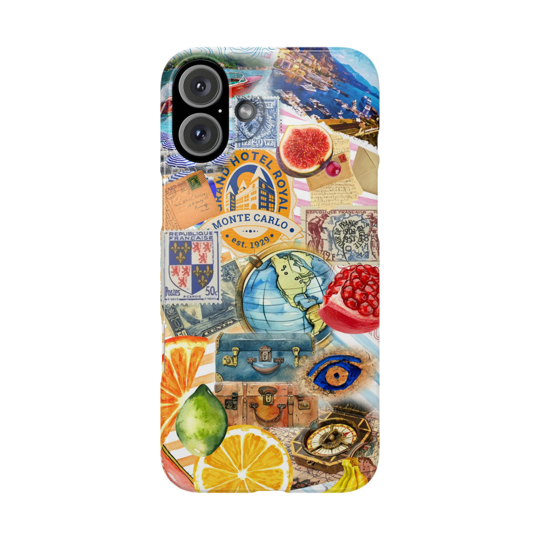 Slim Trendy French Coquette Collage Gift for Her Cute Phone Cases for Iphone 16 Cases | iPhone 15 Case | iPhone 15 Pro Max Case, Iphone 14 Case, Iphone 13, Slim - Studio40ParkLane