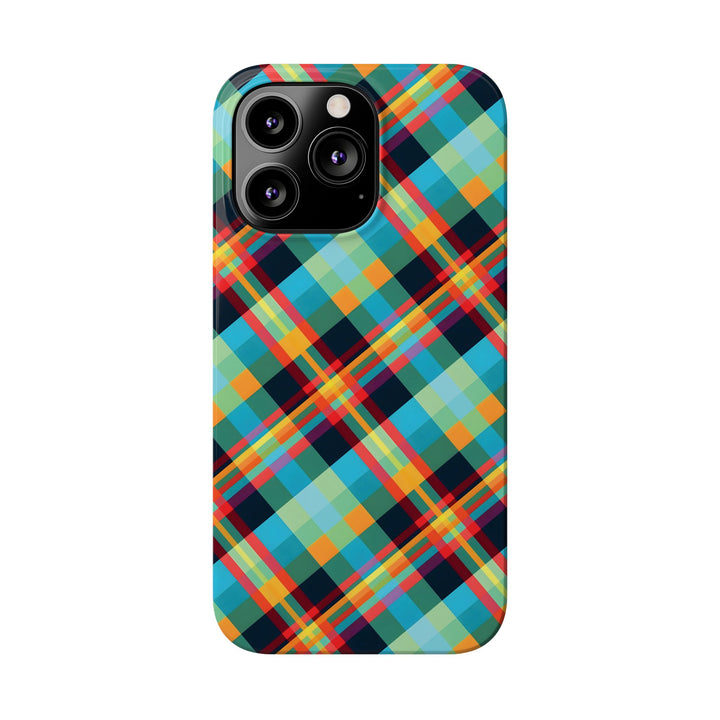 Slim Checkered Plaid Gift for Her Cute Phone Cases for Iphone 16 Pro Max | iPhone 15 Case | iPhone 15 Pro Max Case, Iphone 14, 13, 12, 11, 10, 8, 7 - Studio40ParkLane