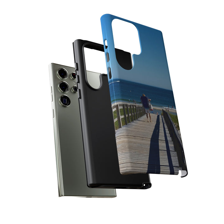 Cute Samsung Case | Cool Iphone Case | Summer Beach Walk, Samsung S24, S23, S22, S21, IPhone 15 Case | Iphone 14 Case, Iphone 13 Case - Studio40ParkLane