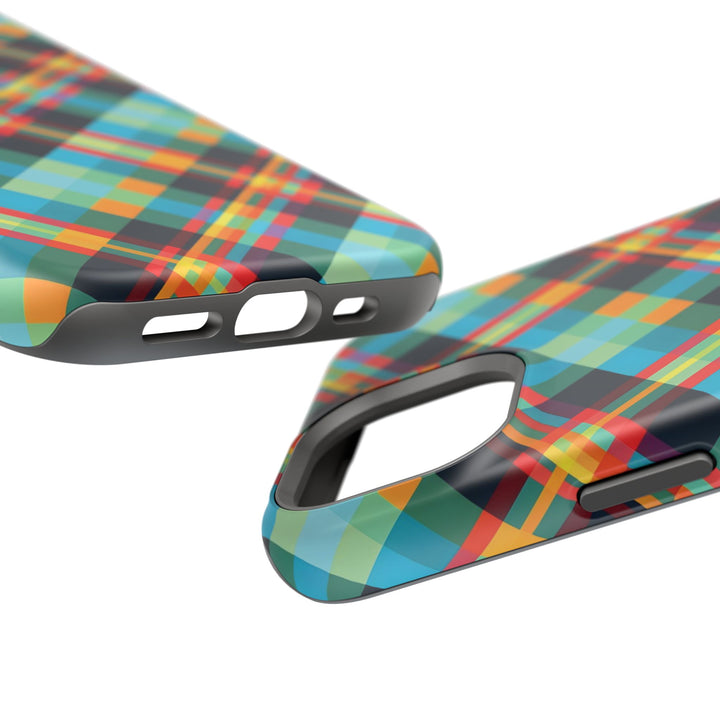Checkered Plaid Magsafe Gift for Her Cute Phone Case for Iphone, | iPhone 16 | iPhone 15 Pro Max, Iphone 14 Pro Max, 13 12 11 10 9 8 7 - Studio40ParkLane