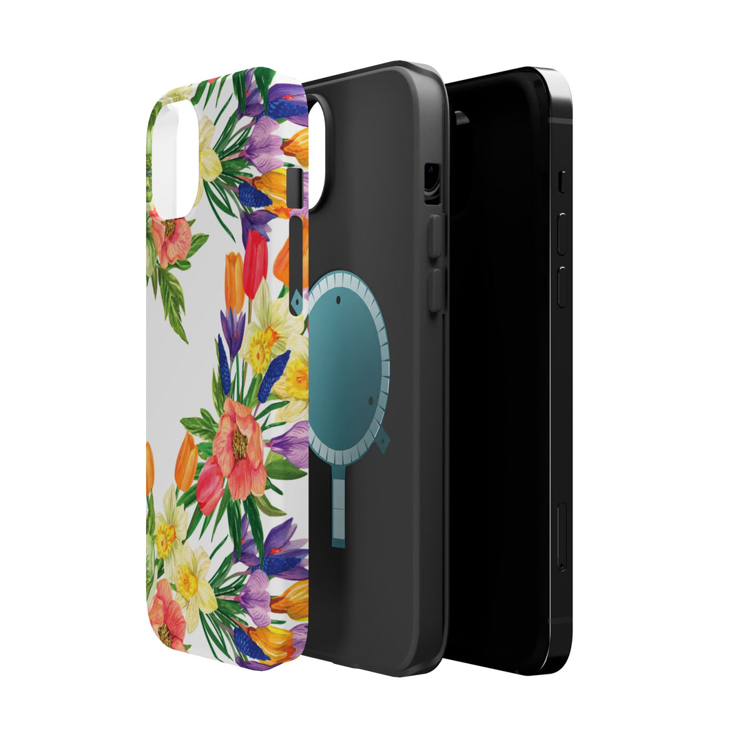 Spring Flowers Magsafe Cute Phone Case for Iphone Gift for Her, iPhone 16 Case iPhone 15 Pro Max Case, Iphone 14, Iphone 14 Pro Max, 13, 12 - Studio40ParkLane