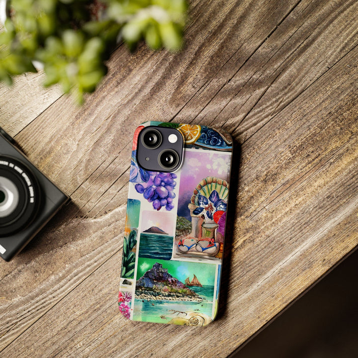 Slim Travel Coquette Collage Cute Phone Cases for Iphone | iPhone 15 Case | iPhone 15 Pro Max Case, Iphone 14, Iphone 14 Pro Max, Iphone 13 - Studio40ParkLane