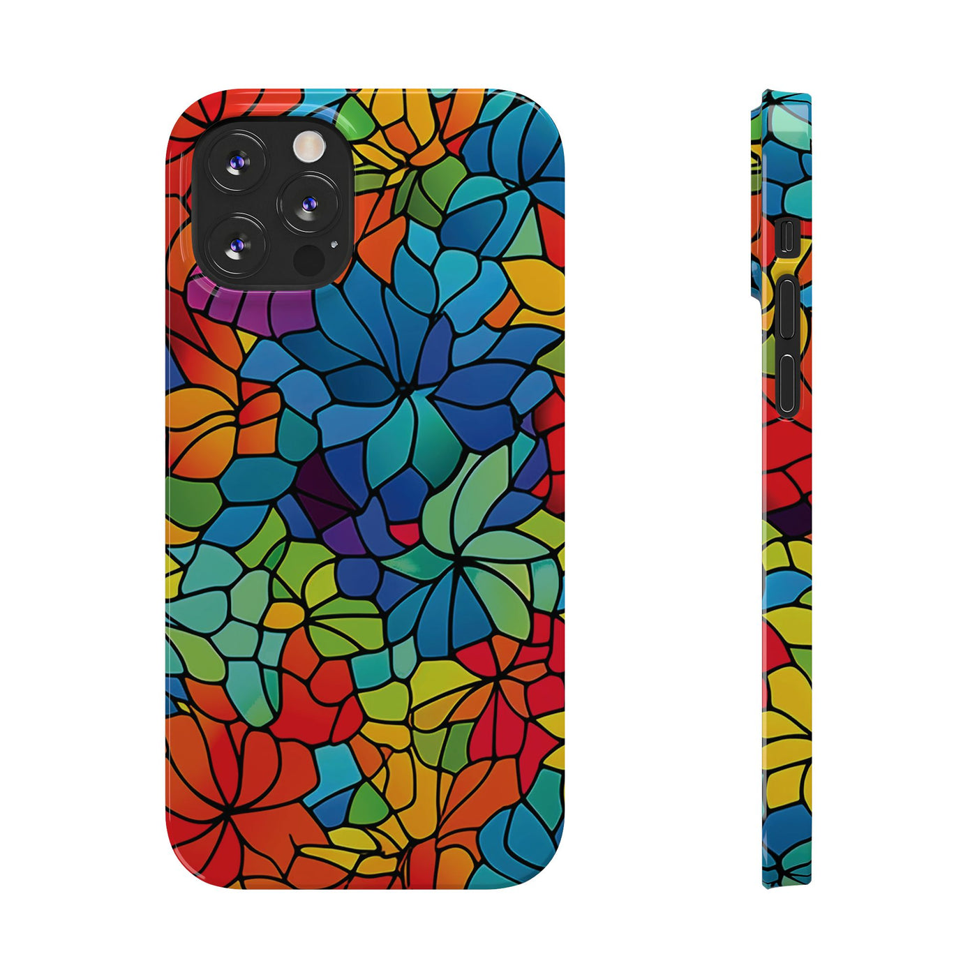 Slim Window Style Mosaic Gift for Her Cute Phone Cases for Iphone 16 Case | iPhone 15 Case | iPhone 15 Pro Max Case, Iphone 14, Iphone 14 Pro Max, Iphone 13