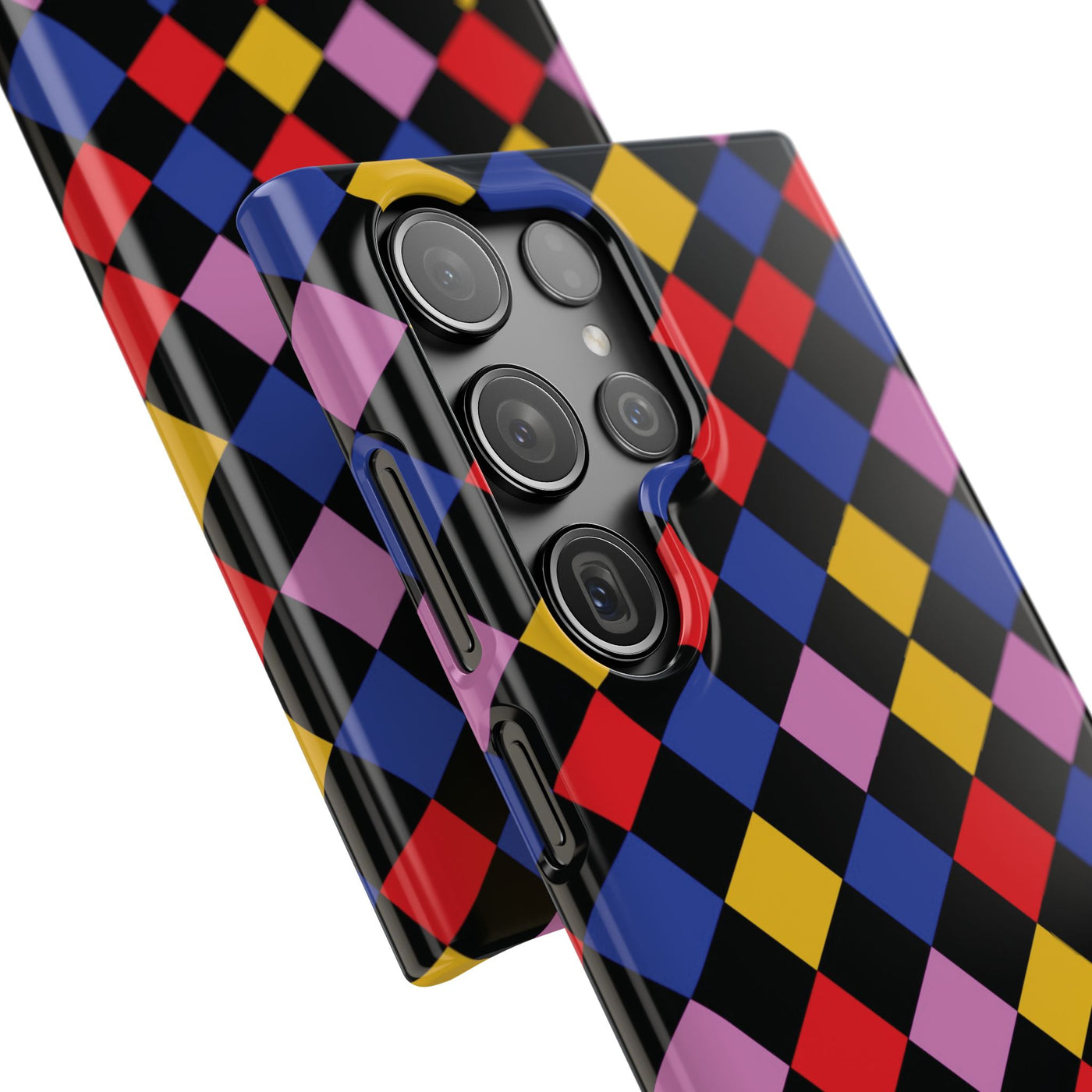 Colorful Checkerboard Cute Phone Case - Sleek Snap - for iPhone 16 15 14 13 12 11 Max Pro Plus Samsung Galaxy S24 S23 S22 S21 S20 Plus Ultra - Studio40ParkLane