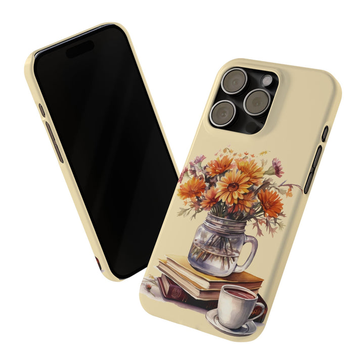 Slim Fall Autumn Leaves Cute Phone Cases for Iphone 16 | iPhone 15 Case | iPhone 15 Pro Max Case, Iphone 14, Iphone 14 Pro Max, Iphone 13, Slim Mom Dad Gift - Studio40ParkLane