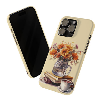 Slim Fall Autumn Leaves Cute Phone Cases for Iphone 16 | iPhone 15 Case | iPhone 15 Pro Max Case, Iphone 14, Iphone 14 Pro Max, Iphone 13, Slim Mom Dad Gift