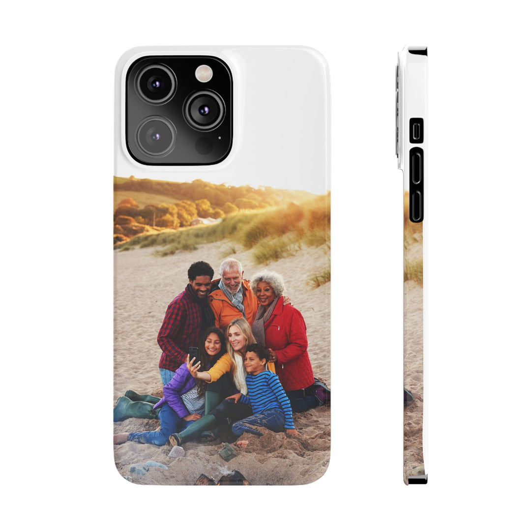 Slim Custom Personalized Family Photo Phone Cases for Iphone 16 | iPhone 15 Case | iPhone 15 Pro Max Case, Iphone 14, Iphone 14 Pro Max, Iphone 13, Slim - Studio40ParkLane