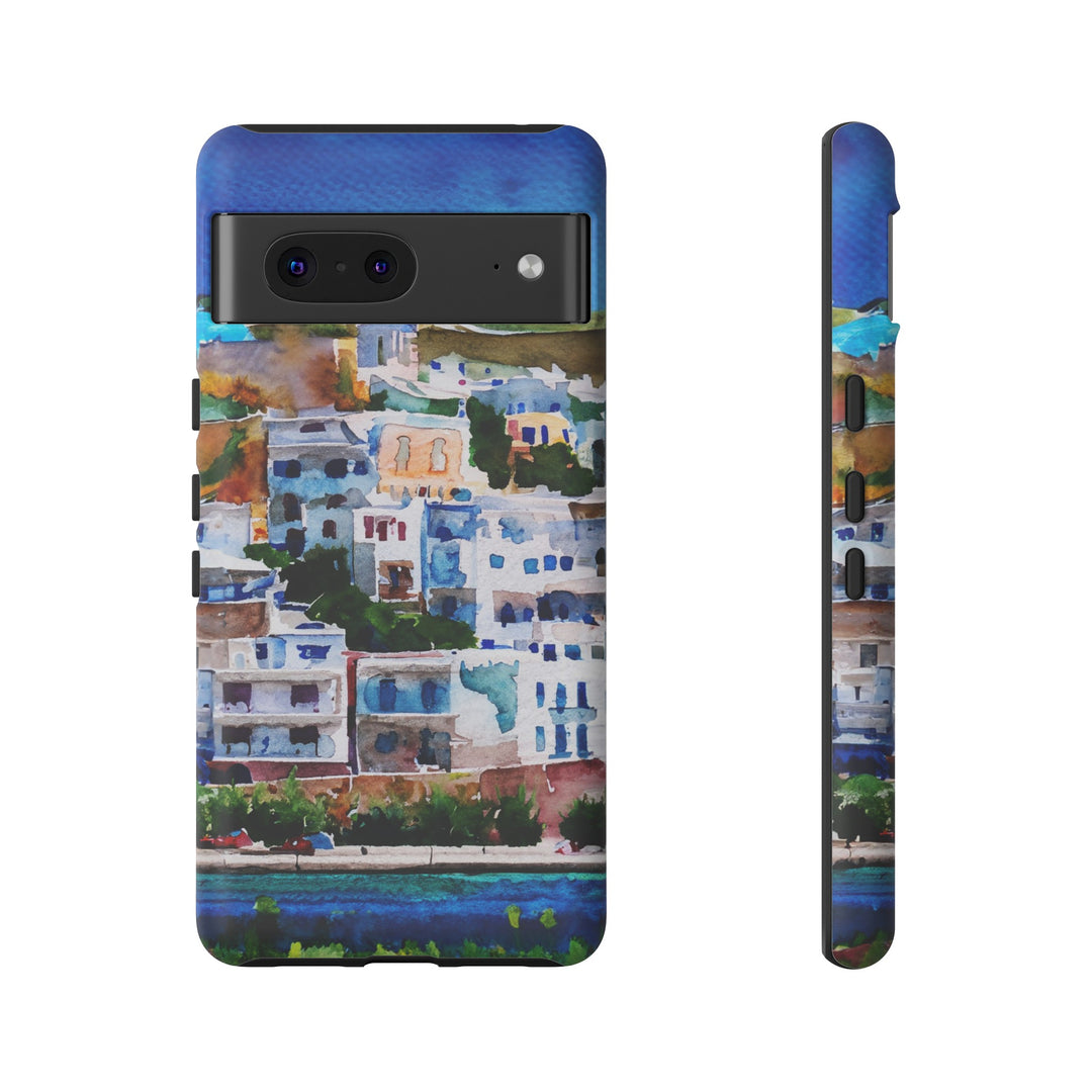 Impact Resistant, Greece House, Cute Phone Cases for Samsung S24, S23, S22, S21, IPhone 15 pro Iphone 14 pro Iphone 13 IPhone 12 Iphone 11 - Studio40ParkLane