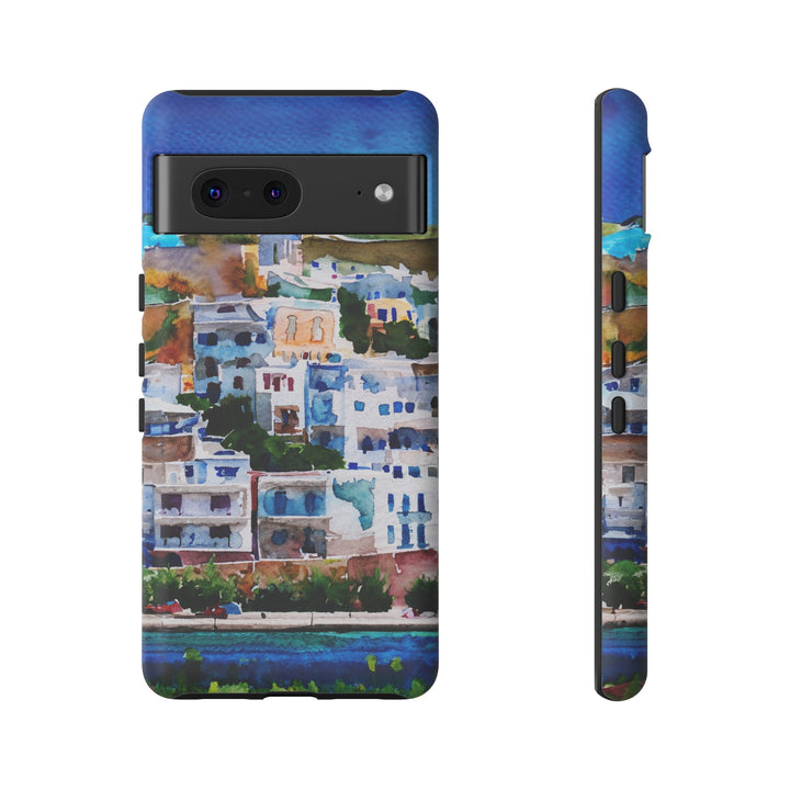 Impact Resistant, Greece House, Cute Phone Cases for Samsung S24, S23, S22, S21, IPhone 15 pro Iphone 14 pro Iphone 13 IPhone 12 Iphone 11 - Studio40ParkLane