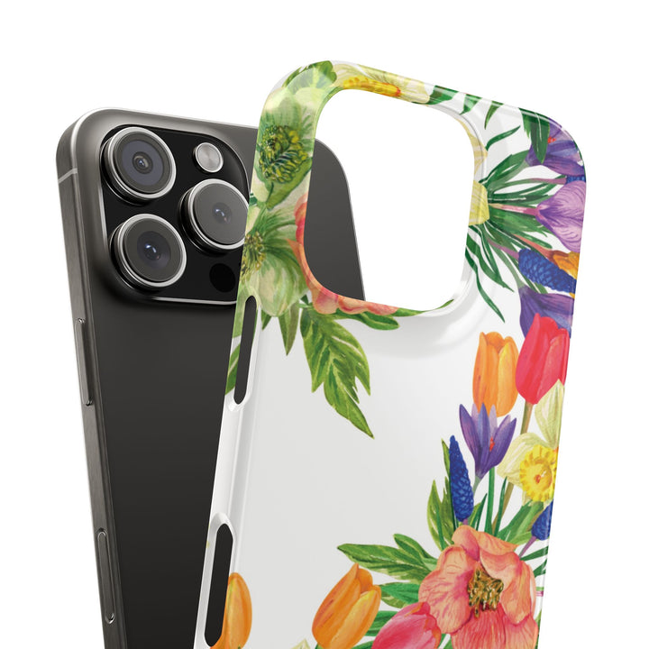 Sleek Snap Spring Summer Flowers Cute Phone Case for iPhone 16 15 14 13 12 11 X Xs Max Xr Pro Plus Samsung Galaxy S24 S23 S22 S21 S20 Ultra