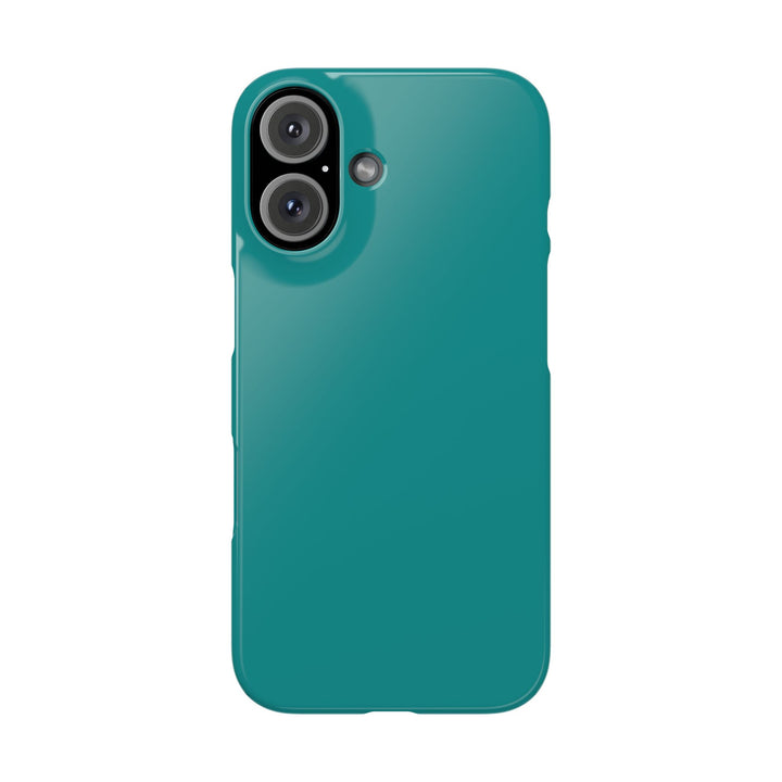 Slim Turquoise Blue Gift for Her Aesthetic Cute Phone Case for Iphone 16 - | iPhone 15 Pro Max Case | iPhone 14 Case 13 12 11 10 9 8 7 - Studio40ParkLane