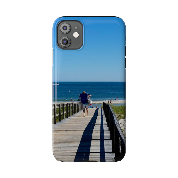 Slim Cute Phone Cases for Iphone - | iPhone 15 Case | iPhone 15 Pro Max Case, Iphone 14 Case, Iphone 14 Pro Max, Iphone 13, Summer Beach Walk - Studio40ParkLane
