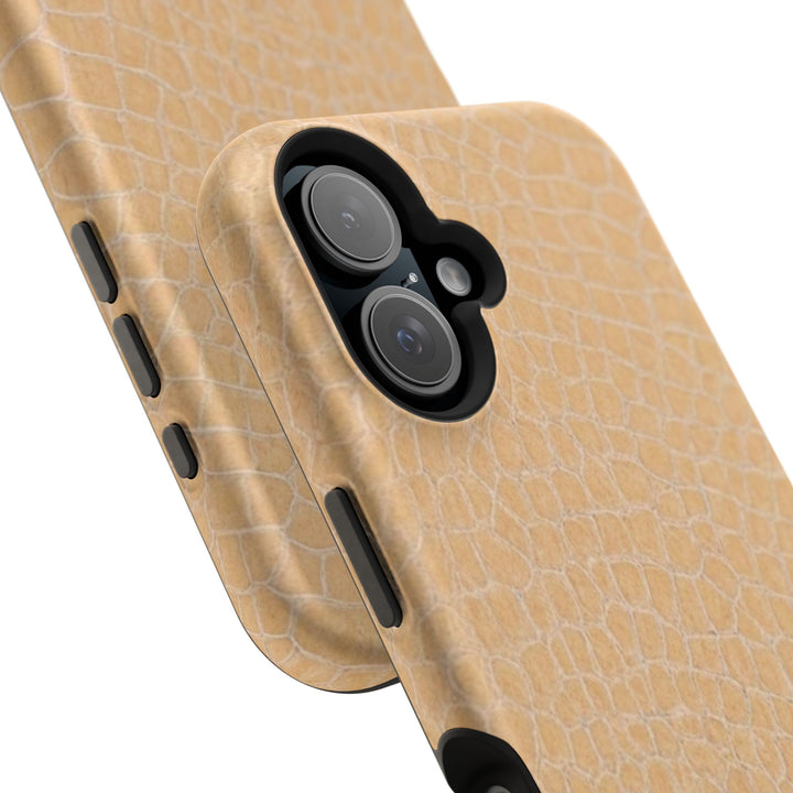 Non Leather Beige Color Pattern Magsafe Cute Phone Case for Iphone Gift for Her, | iPhone 15 Case | iPhone 15 Pro Max Case, Iphone 14, Iphone 14 Pro Max, Iphone 13, Iphone 16 - Studio40ParkLane