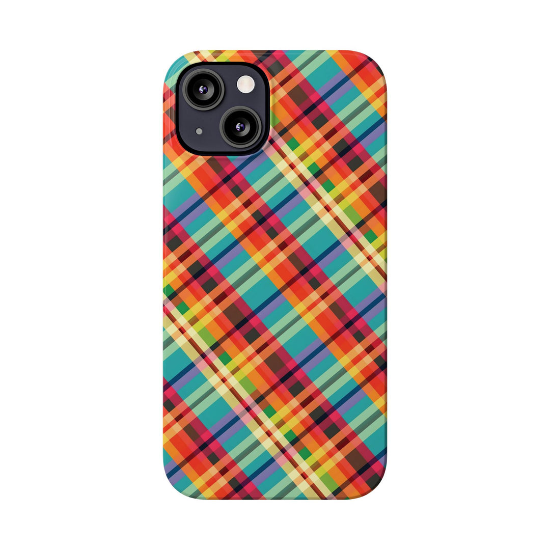 Slim Checkered Plaid Gift for Her Cute Phone Cases for Iphone 16 Pro Max | iPhone 15 Case | iPhone 15 Pro Max Case, Iphone 14, 13, 12, 11, 10, 8, 7 - Studio40ParkLane