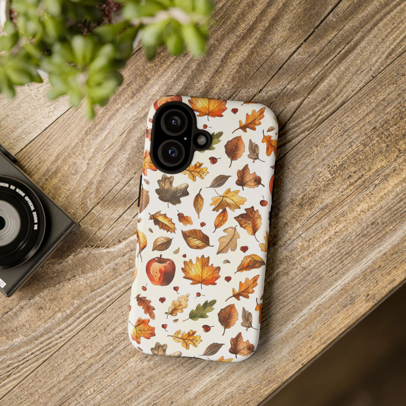 Autumn Fall Leaves Gift for Her Cute Phone Case for, Samsung Galaxy S24, S23, S22, S21, IPhone 16 Case | Iphone 15, Iphone 14, IPhone 13 Case