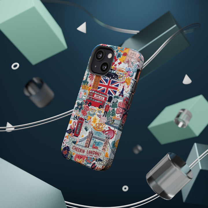 London England Coquette Collage Tough Magsafe Cute Phone Cases for Iphone | iPhone 17 Pro Max Case, Iphone 16, Iphone 15 14 13 12 11 10 9 - Studio40ParkLane