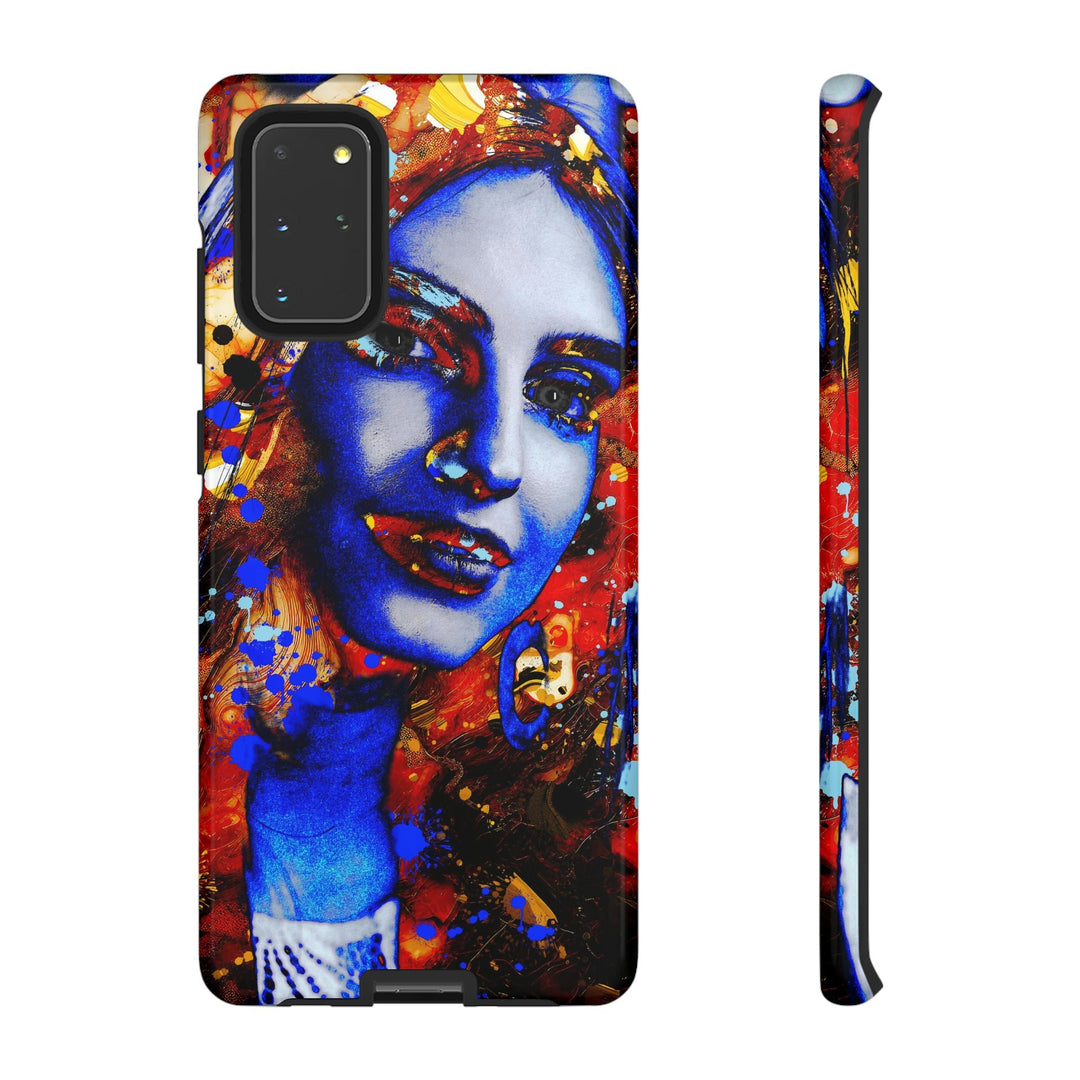 Cute Samsung Phone Case | Aesthetic Samsung Phone Case | Galaxy S23, S22, S21, S20 | Marble Splash Face, Protective Phone Case - Studio40ParkLane