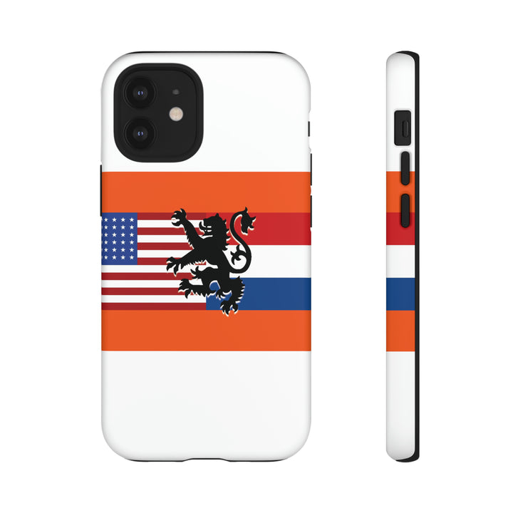 Cute IPhone Case | iPhone 15 Case | iPhone 15 Pro Max Case, Iphone 14 Case, Iphone 14 Pro Max Case IPhone Case for Art Lovers, Dutch US Flag - Studio40ParkLane