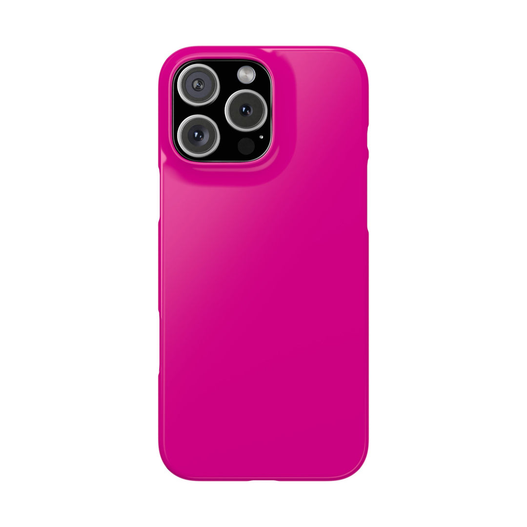Slim Cute Bright Pink Phone Cases for Iphone 16 | iPhone 15 Case | iPhone 15 Pro Max Case, Iphone 14, Iphone 14 Pro Max, Iphone 13 - Studio40ParkLane