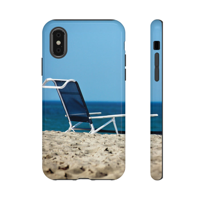 Cute Samsung Case | Cool Iphone Case | Summer Blue Beach Chair, Samsung S24, S23, S22, S21, IPhone 15 Case | Iphone 14 Case, Iphone 13 Case - Studio40ParkLane