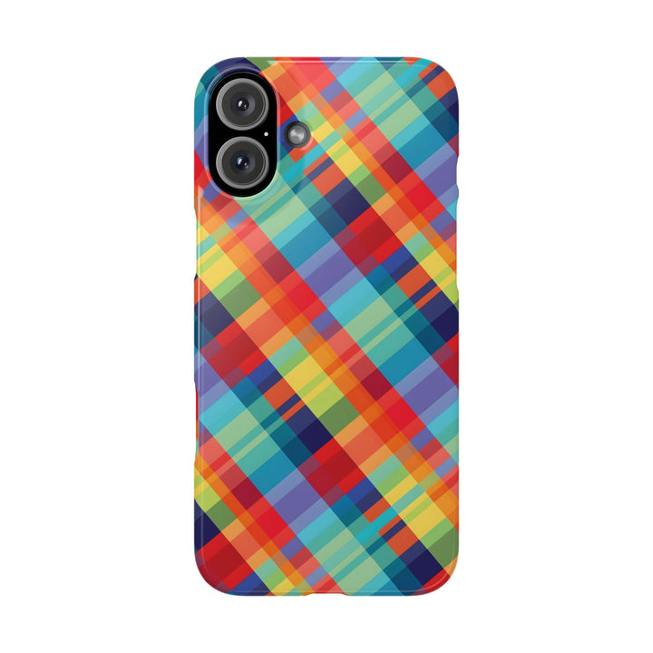 Slim Checkered Plaid Gift for Her Cute Phone Cases for Iphone 16 Pro Max | iPhone 15 Case | iPhone 15 Pro Max Case, Iphone 14, 13, 12, 11, 10, 8, 7 - Studio40ParkLane