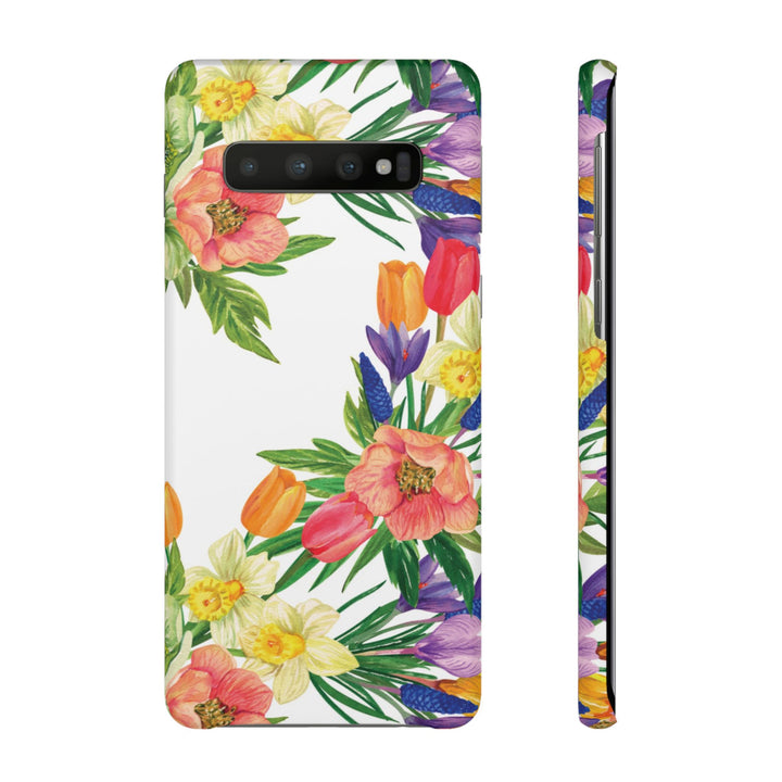 Sleek Snap Spring Summer Flowers Cute Phone Case for iPhone 16 15 14 13 12 11 X Xs Max Xr Pro Plus Samsung Galaxy S24 S23 S22 S21 S20 Ultra