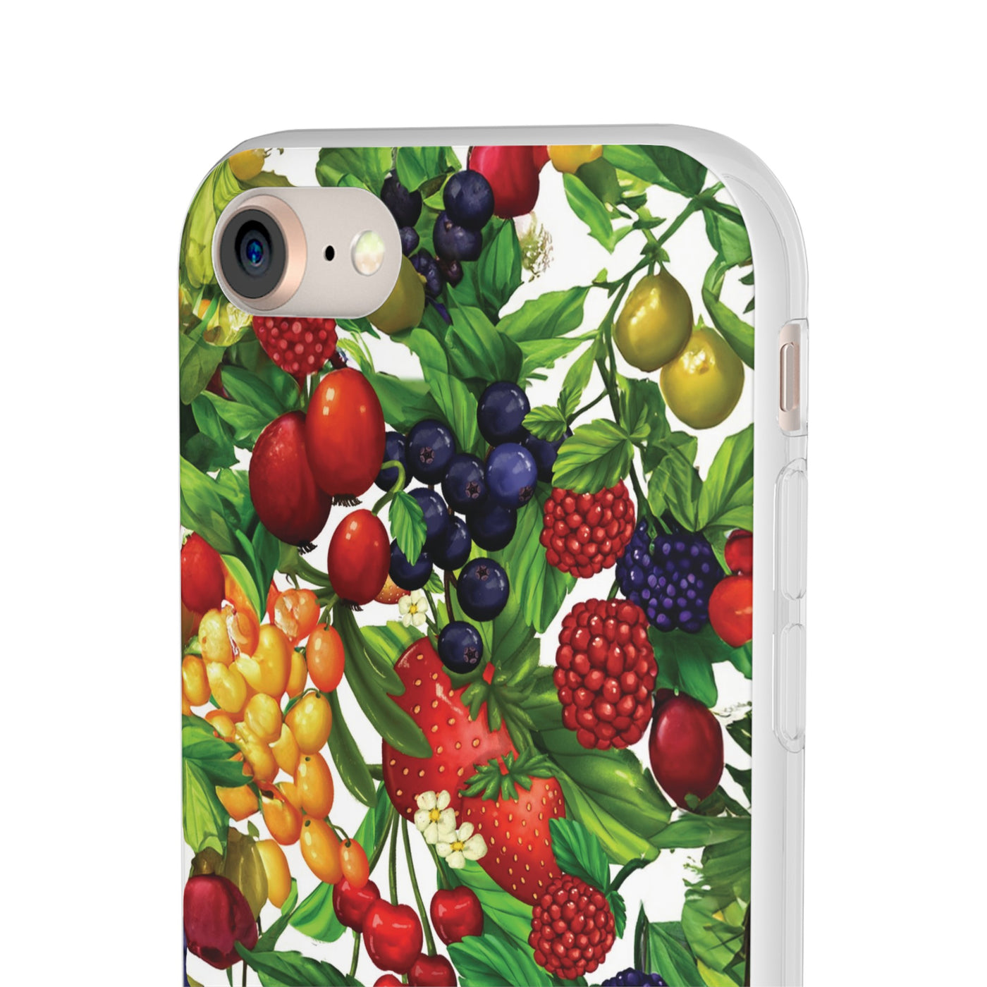 Cute Flexi Phone Cases, For Samsung Galaxy and Iphone, Summer Mixed Fruit, Galaxy S23 Phone Case, Samsung S22 Case, Samsung S21, Iphone 15, Iphone 14, Iphone 13