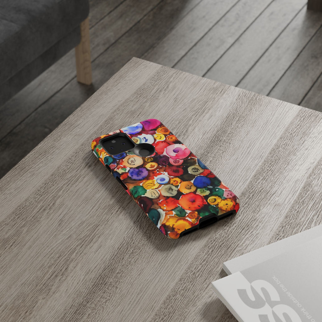 Impact Resistant, Fall Colors Buttons, Cute Phone Cases for Samsung S24, S23, S22, S21, IPhone 15 pro Iphone 14 pro Iphone 13 IPhone 12 Iphone 11 - Studio40ParkLane