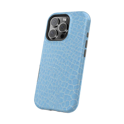 Non Leather Blue Color Pattern Magsafe Cute Phone Case for Iphone Gift for Her, | iPhone 15 Case | iPhone 15 Pro Max Case, Iphone 14, Iphone 14 Pro Max, Iphone 13, Iphone 16