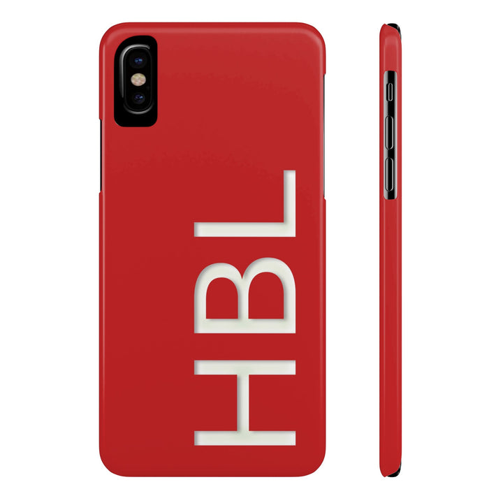 Slim Custom Personalized Red Gift for Her Cute Phone Cases for Iphone 16 Pro Max | iPhone 15 Case | iPhone 15 Pro Max Case, Iphone 14, 13, 12, 11, 10, 8, 7 - Studio40ParkLane