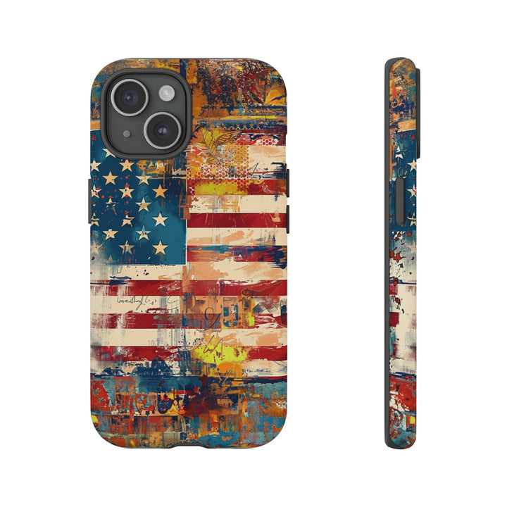 Impact Resistant, American Flag, Cute Phone Cases for Samsung S24, S23, S22, S21, IPhone 15 pro Iphone 14 pro Iphone 13 IPhone 12 Iphone 11 - Studio40ParkLane