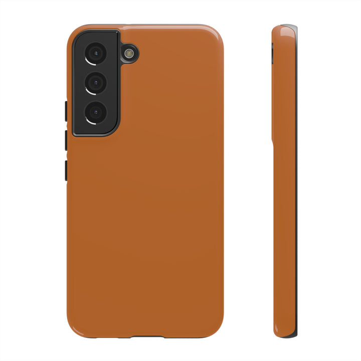 Premium Tough Rusty Brown Orange Gift for Her Cute Phone Cases for Samsung S25 S24, S23, S22, S21, Iphone, 16, 15, 14, 13 Pro Max Ultra - Studio40ParkLane