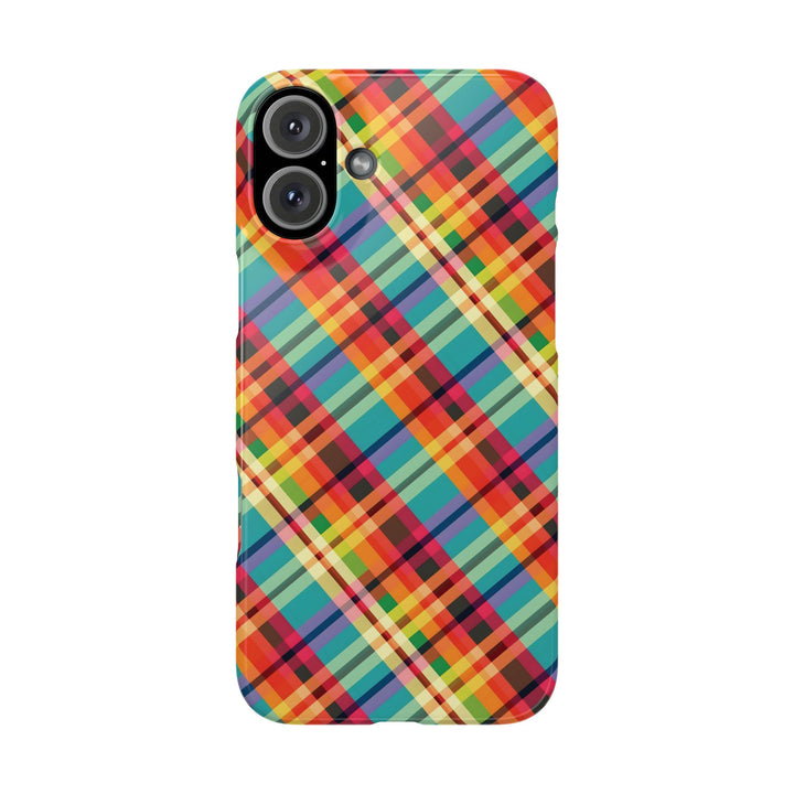 Slim Checkered Plaid Gift for Her Cute Phone Cases for Iphone 16 Pro Max | iPhone 15 Case | iPhone 15 Pro Max Case, Iphone 14, 13, 12, 11, 10, 8, 7 - Studio40ParkLane