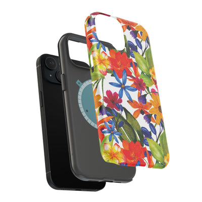Spring Flowers Magsafe Cute Phone Case for Iphone Gift for Her, iPhone 16 Case iPhone 15 Pro Max Case, Iphone 14, Iphone 14 Pro Max, 13, 12 - Studio40ParkLane